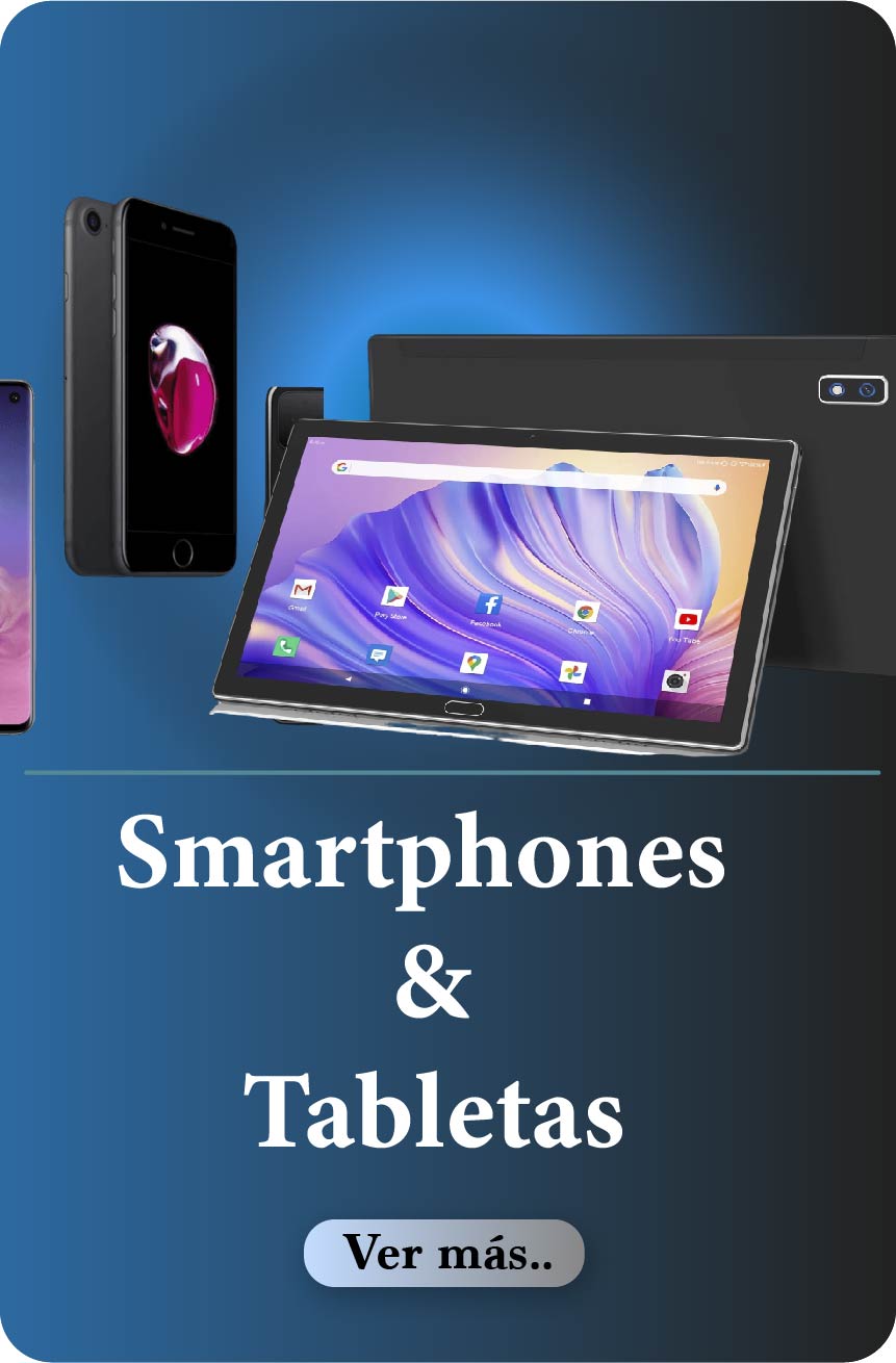 Conéctate en cualquier lugar y en cualquier momento con nuestra amplia selección de smartphones y tabletas.