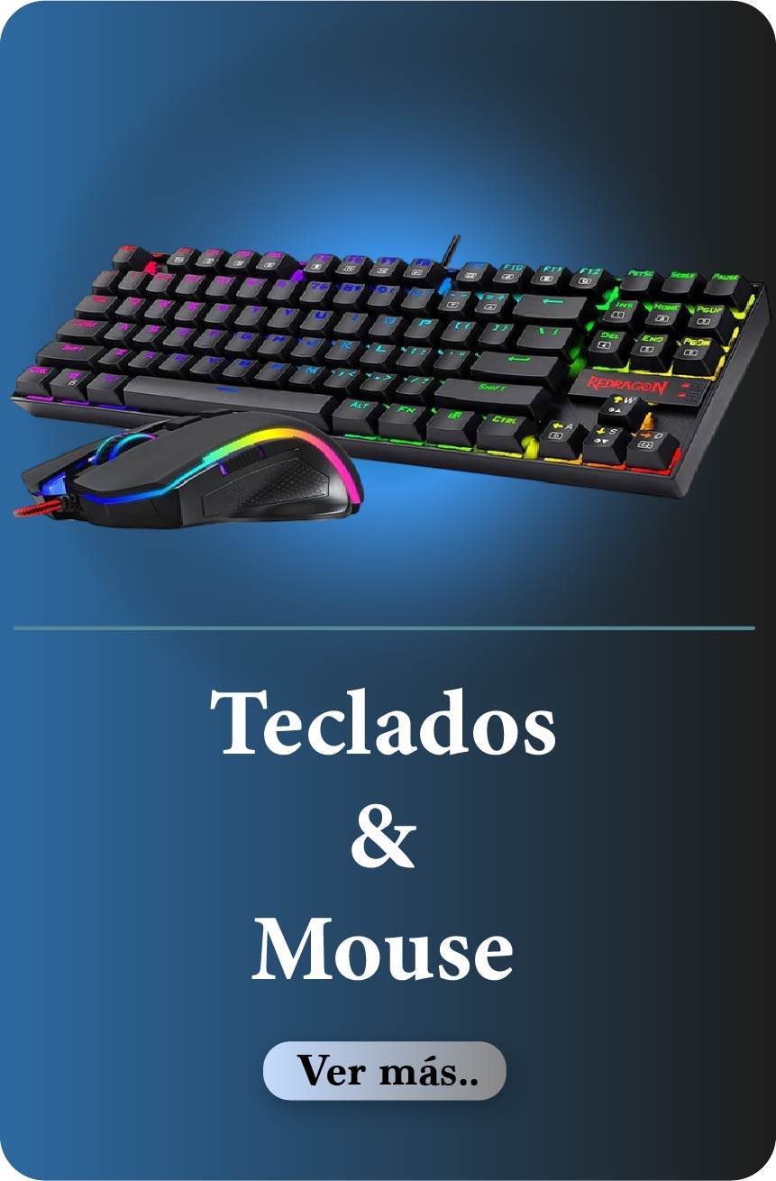 Eleva tu experiencia informática con nuestro combo de teclado y mouse alámbrico de alta calidad.