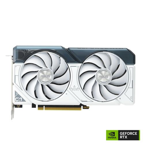 TARJETA DE VIDEO ASUS DUAL-RTX4060-O8G-WHITEDDR6128BITPCI-E 40HDMI 213DP14ADUAL FAN - ASUS