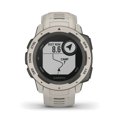 Reloj Garmin Instinct color tundra, ideal para uso en deportes o actividades al aire libre  <br>  <strong>Código SAT:</strong> 54111500 <img src='https://ftp3.syscom.mx/usuarios/fotos/logotipos/garmin.png' width='20%'>  - GARMIN