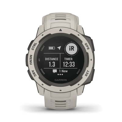 Reloj Garmin Instinct color tundra, ideal para uso en deportes o actividades al aire libre  <br>  <strong>Código SAT:</strong> 54111500 <img src='https://ftp3.syscom.mx/usuarios/fotos/logotipos/garmin.png' width='20%'>  - GARMIN