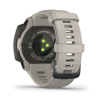 Reloj Garmin Instinct color tundra, ideal para uso en deportes o actividades al aire libre  <br>  <strong>Código SAT:</strong> 54111500 <img src='https://ftp3.syscom.mx/usuarios/fotos/logotipos/garmin.png' width='20%'>  - GARMIN