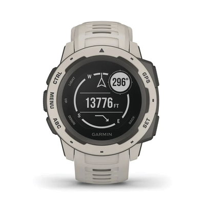 Reloj Garmin Instinct color tundra, ideal para uso en deportes o actividades al aire libre  <br>  <strong>Código SAT:</strong> 54111500 <img src='https://ftp3.syscom.mx/usuarios/fotos/logotipos/garmin.png' width='20%'>  - GARMIN