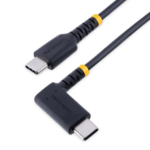 R2CCR-30C-USB-CABLE CABLE 30CM USB C CARGA ACODADO pd-60w-usb-20-tipo-c UPC 