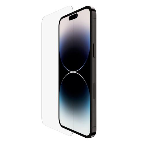 Belkin ScreenForce - Protector de pantalla para teléfono móvil - cristal - para Apple iPhone 14 Pro Max - OVA102ZZ