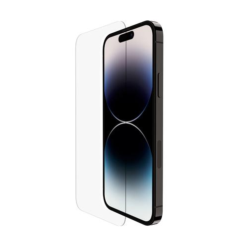 Belkin ScreenForce - Protector de pantalla para teléfono móvil - cristal - para Apple iPhone 14 Pro - OVA101ZZ