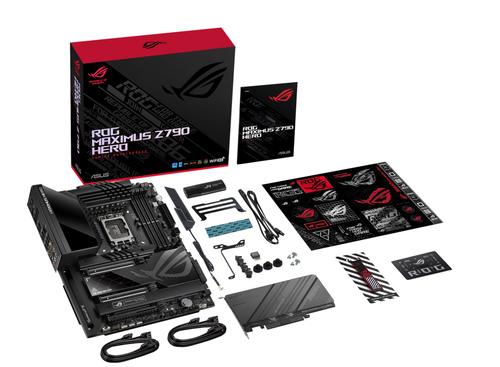 MB ASUS ROG MAXIMUS Z790 HERO ATX DDR5 5XM2 PCIE50 NVME SSD M2 PCIE50 X16 ROG MAXIMUS Z790 HERO - ASUS