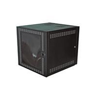 GABINETE NORTH SYSTEM PARA MONTAJE EN PARED S/E 9 U.R. COLOR NEGRO TEXTURIZADO. NO INCLUYE FLETE - NORTH SYSTEM