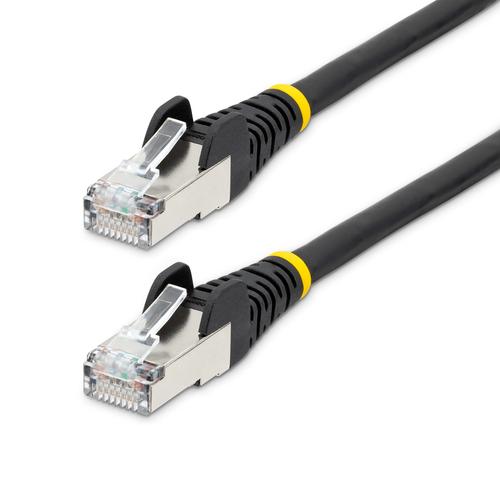 CABLE 3M ETHERNET CAT6A NEGRO  SNAGLESS POE 100W RJ45 - NLBK-10F-CAT6A-PATCH