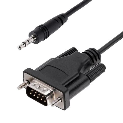 CABLE DE 1M DE 3.5MM A DB9 SERIAL RS232 MACHO UPC  - 9M351M-RS232-CABLE