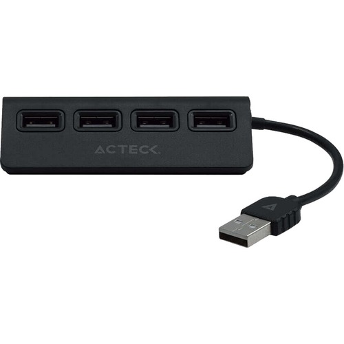 HUB 4 PUERTOS USB 2.0 ACTECK h240-negro UPC 7506215923064 - AC-923064