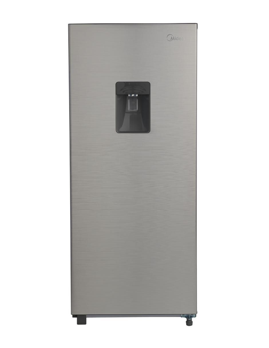 REFRIGERADOR SEMIAUTOMATICO SINGLE DOOR MIDEA DE 7 PIES SILVER LOW FROST MDRD190CCNDXW - MIDEA