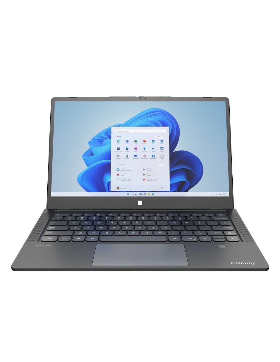 Gateway 14.1" Ultra Slim Notebook FHD Touchscreen Intel Core i7 1255U 8GB RAM 512GB SSD Fingerprint Scanner Tuned by THX Audio 2MP Camera HDMI Windows 11 Black GWTC71427-BK UPC  - GWTC71427-BK