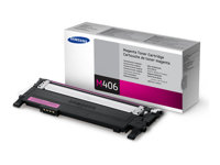 Samsung CLT-M406S - Magenta - original - cartucho de tóner - para CLP-360 365 368 CLX-3300 3305 3306 Xpress C460 C467 - SAMSUNG