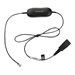 Jabra Smart Cord  Cable Para Auriculares  Negro  Para Cisco Ip Phone 78Xx Biz 2300 Mitel 74Xx Dialog 42Xx 44Xx 5446 Snom 71X - 88001-99