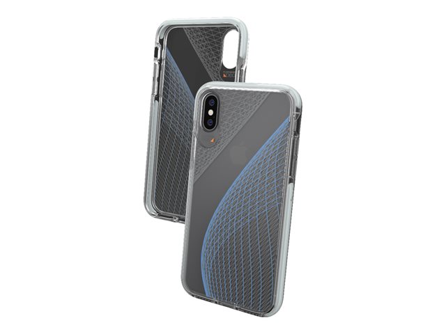 Gear4 Victoria Space - Carcasa trasera para teléfono móvil - policarbonato D3O poliuretano termoplástico TPU - para Apple iPhone X XS - GEAR4