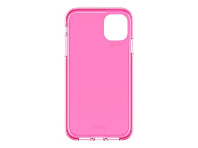 Gear4 Crystal Palace - Carcasa trasera para teléfono móvil - policarbonato D3O poliuretano termoplástico TPU - rosa neón - para Apple iPhone 11 - 702003727