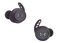 JBL Under Armour True Wireless Flash - Auriculares inalámbricos con micro - en oreja - Bluetooth - negro - JBL