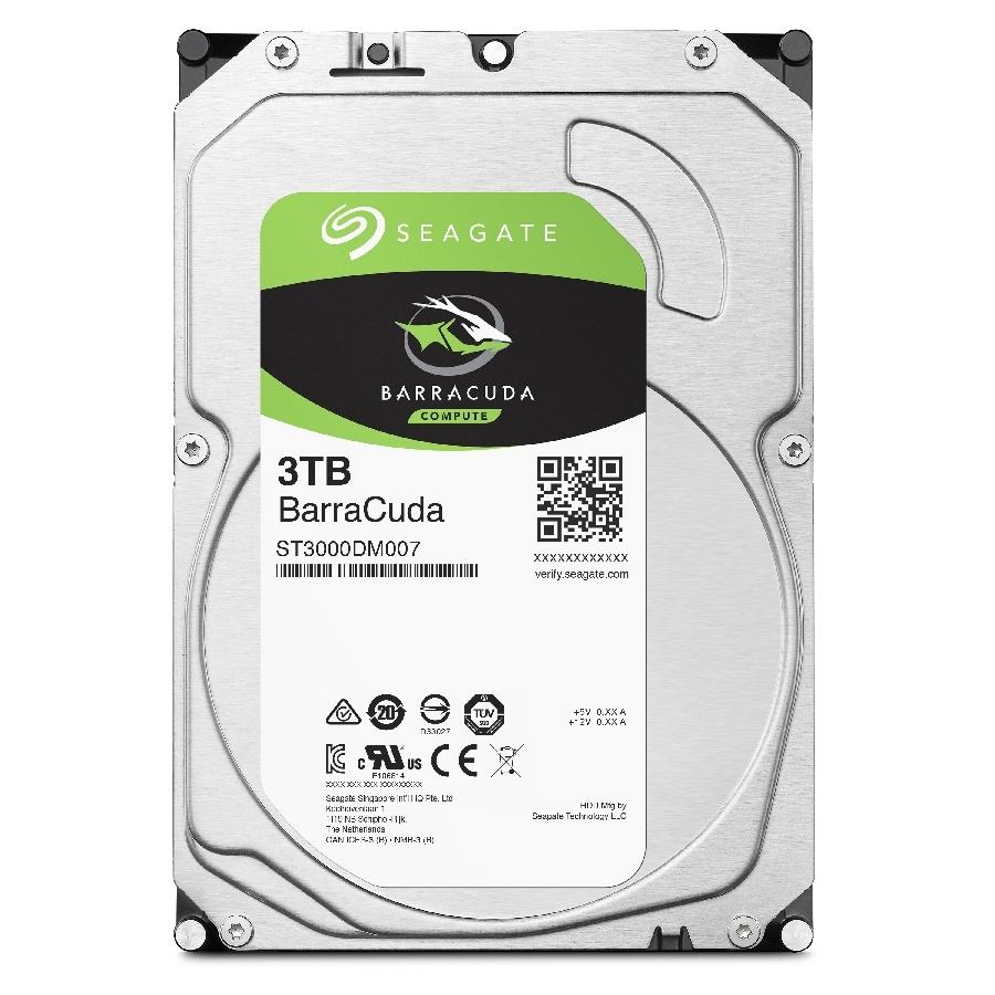 ST3000DM007 DD INTERNO 3TB SEAGATE BARRACUDA 3.5 ESCRITORIO SATA3 6GB/S 256MB 5400RPM PC