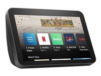 Amazon Echo Show 8 2nd Generation - Pantalla inteligente - LCD de 8 - inalámbrico - Bluetooth Wi-Fi - carbón - AMAZON