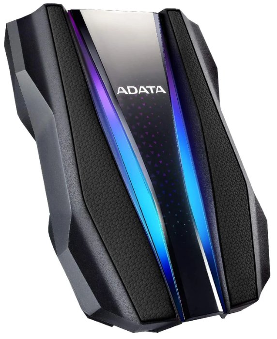 DISCO DURO EXTERNO ADATA AHD770G-1TU32G1-CBK 1TB NEGRO RGB USB 32 HD770GBK-1T - HD770GBK-1T