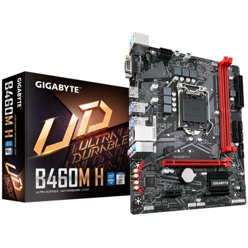 Gigabyte - B460M H - Motherboard - Intel B460 - None - B460MH