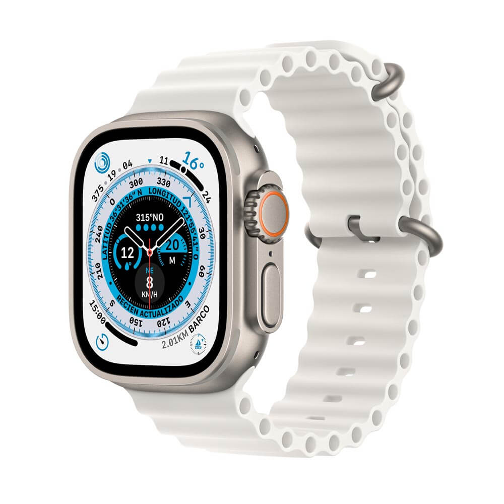 APPLE WATCH ULTRA GPS MAS CELL  ULAR 49MM TITANIUM CASE WITH WHITE - Apple