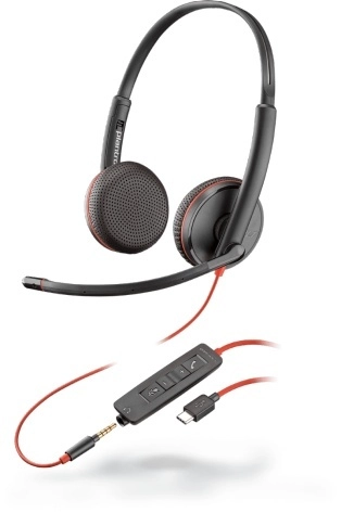 POLY BLACKWIRE 3220 STEREO  USB-A HEADSET - Código: 80S02AA | Compra en Guadalajara