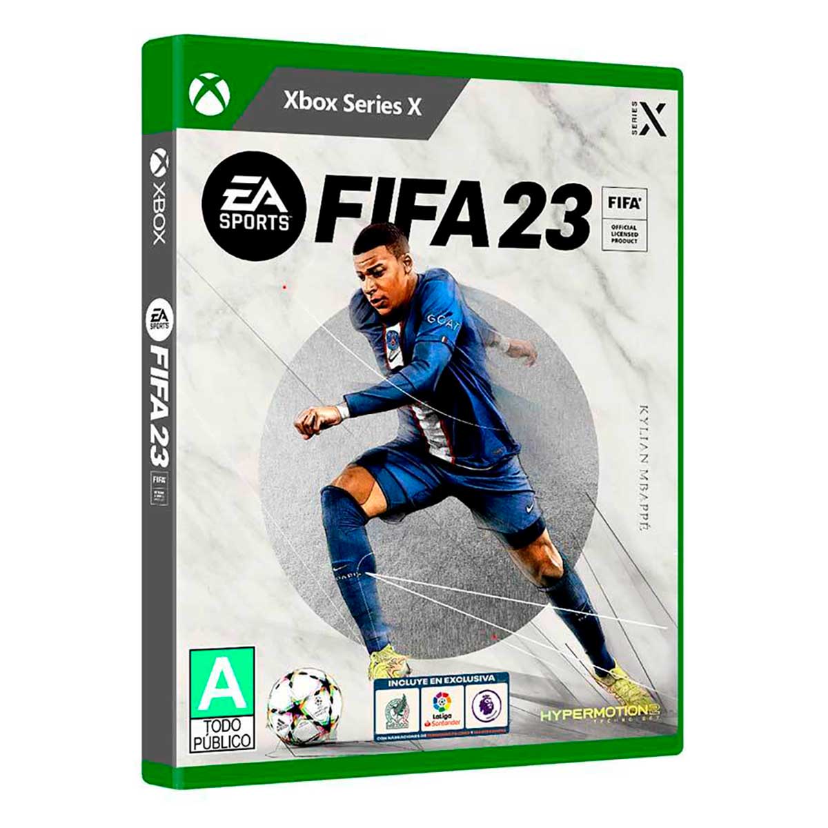 BDL FIFA 23 XBOX SX Y TIRA LED   2 EXT CONECTOR EUROPEO SIN ADAP - S2G