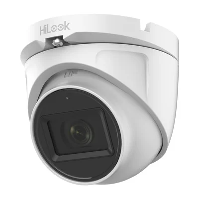 TURRET TURBOHD 2 MEGAPIXEL 1080P HILOOK / GRAN ANGULAR 106 / LENTE 28 MM / AUDIO POR COAXITRON / 30 MTS IR EXIR / EXTERIOR IP66 / 4 TECNOLOGÍAS / DWDR THCT120MS - THCT120MS