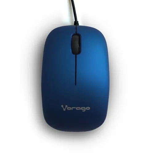 MOUSE VORAGO MO-206 AZUL 2400 DPI USB UPC 7502266675273 - VORAGO