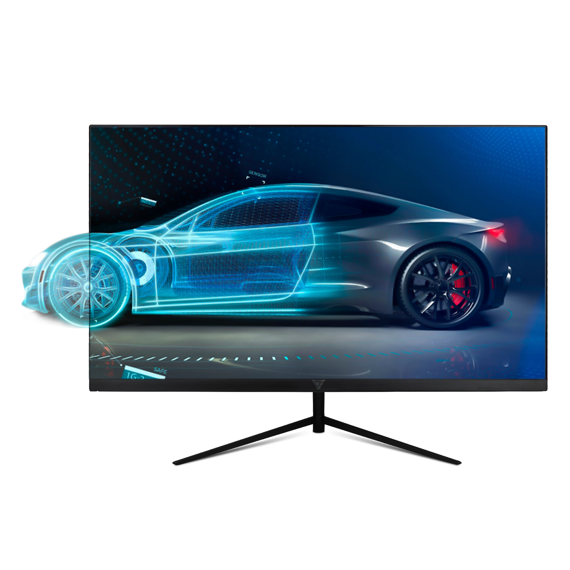 MONITOR GAME FACTOR MG650 27" IPS, QuadHD, 75Hz, 2ms, DP, HDMI, VESA Negro. - VOR-MG650