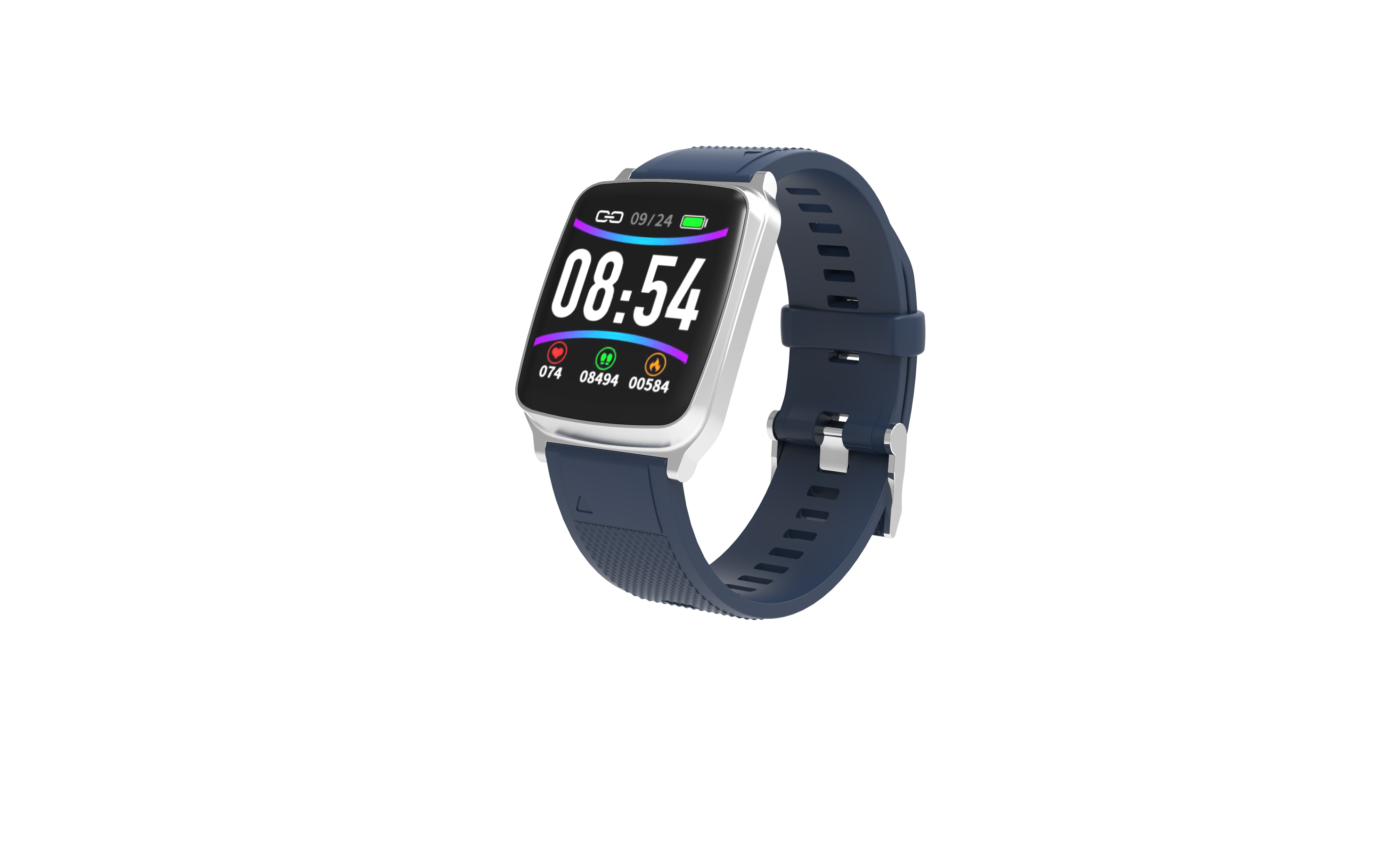 SMART WATCH STYLOS FULL TOUCH 1.3" BLUETOOTH COLOR AZUL (STASWM2A) - STASWM2A