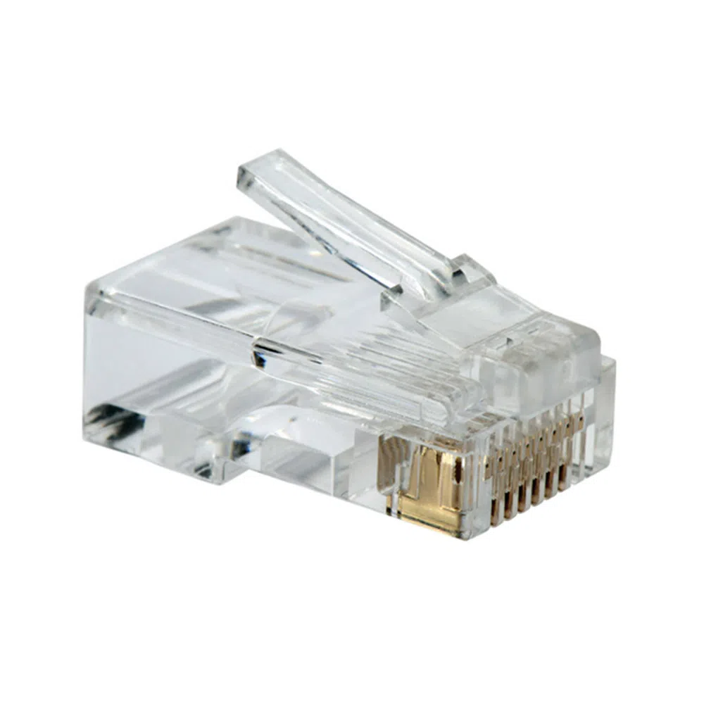 CONECTOR XCASE PLUG RJ45 CAT 5E TRASLICIDO - ACCCABLE27-COL