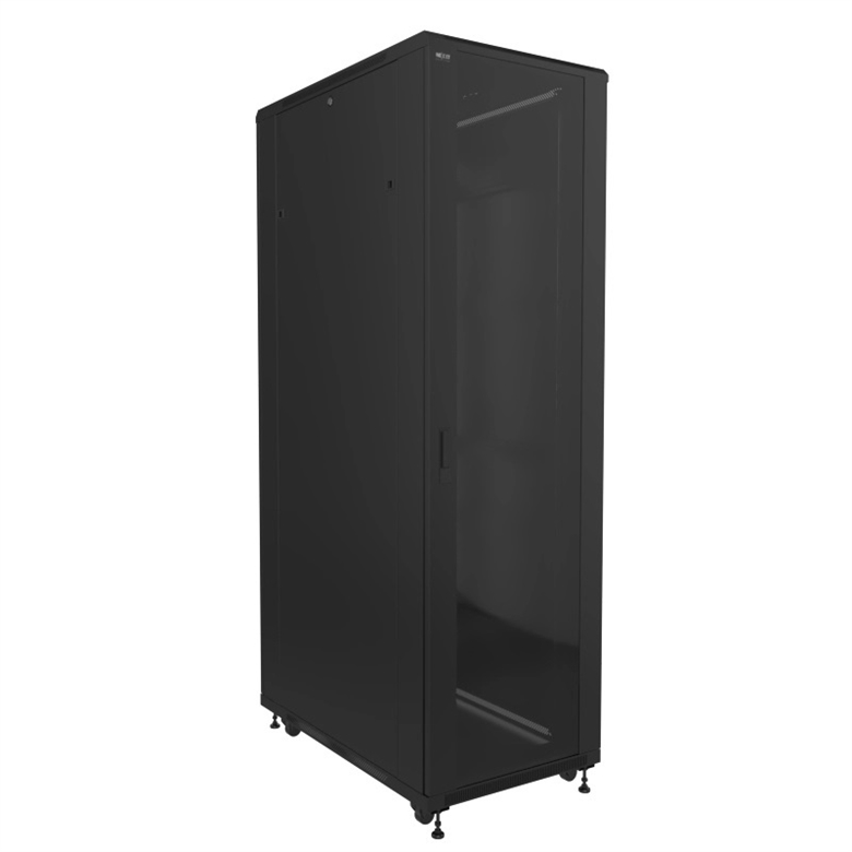 Nexxt Solutions - Rack armario - instalable en el suelo - RAL 9005 negro barniz - 32U - 19 - NPC-T32U68B