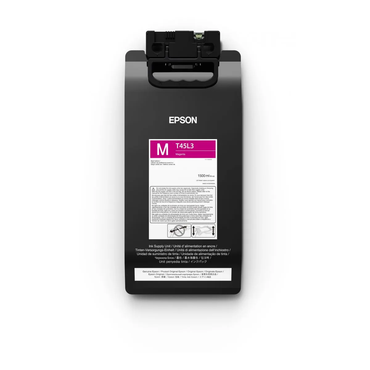 Tinta Epson UltraChrome GS3 1500ml Color Magenta - T45L320