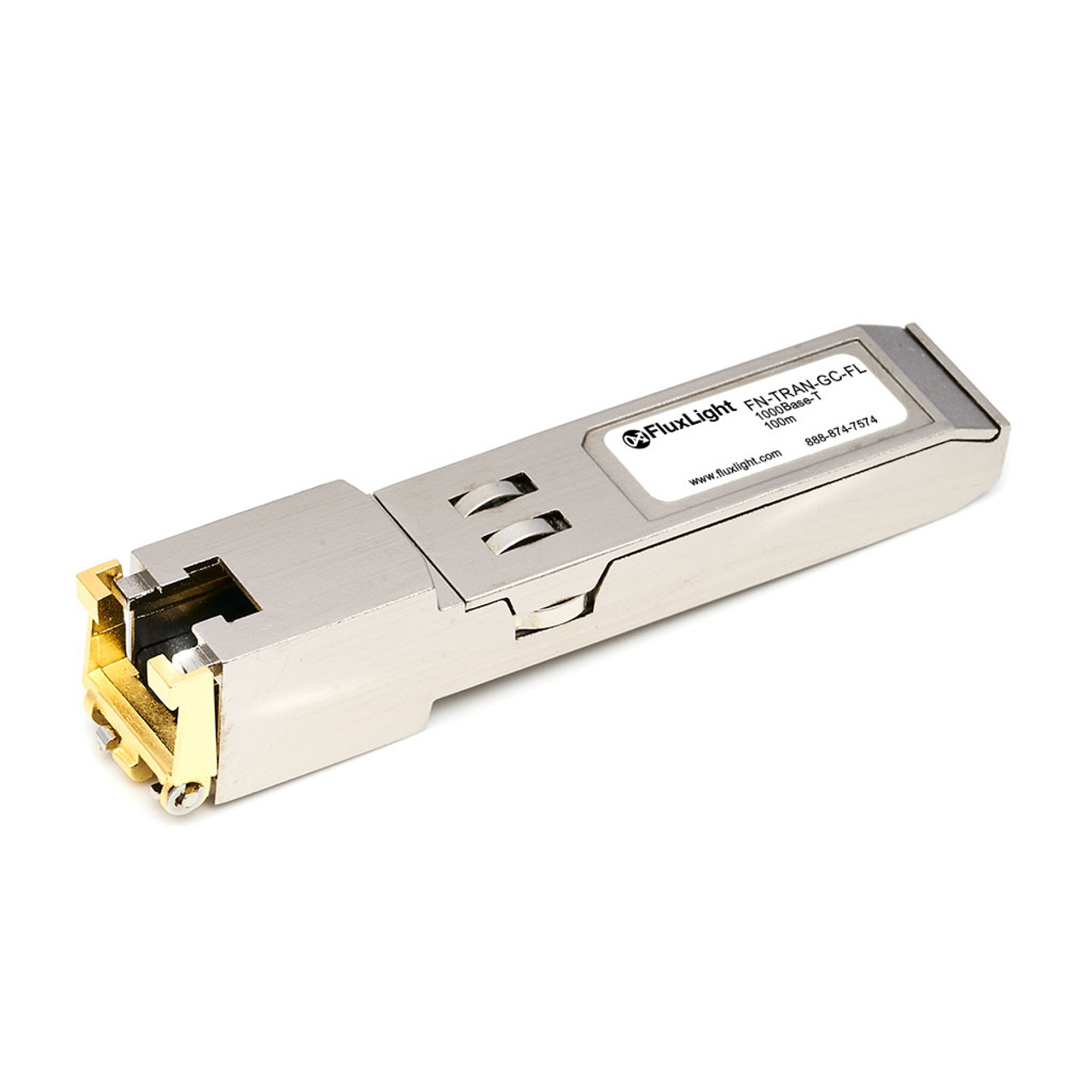 1GE SFP RJ45 transceiver module for systems with SFP and SFP/SFP slots - FN-TRAN-GC