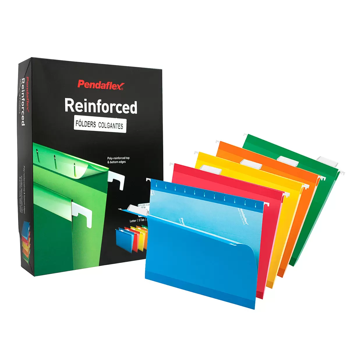 Folder colgante Pendaflex carta color az Pre-doblez para expansión de 1 1/2 pulgadas (3.81 cm), entintado mas claro en el interior, incluye jinetes de plástico transparentes y hoja de etiquetas, varillas recubiertas, 10% fibra reciclada y 10% fibra post-consumo, caja con 25 piezas.               ul claro caja con 25 pzas                - 92502