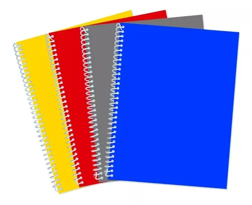 CUADERNO PROFESIONAL CON DOBLE ESPIRAL 20 X 26,1 CM 2 SEPARADORES, GRAMAJE DE 60G/M2 - Estrella