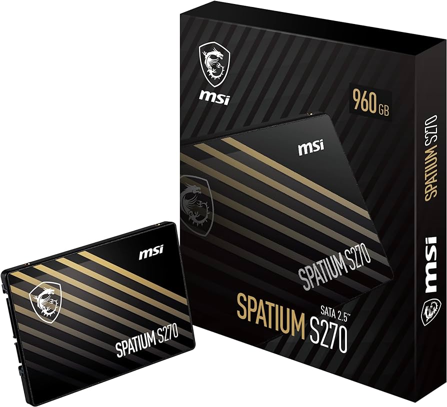 SSD MSI SPATIUM S270 120GB SATA III 25 SPATIUM S270 SATA 2.5” 120GB - MSI