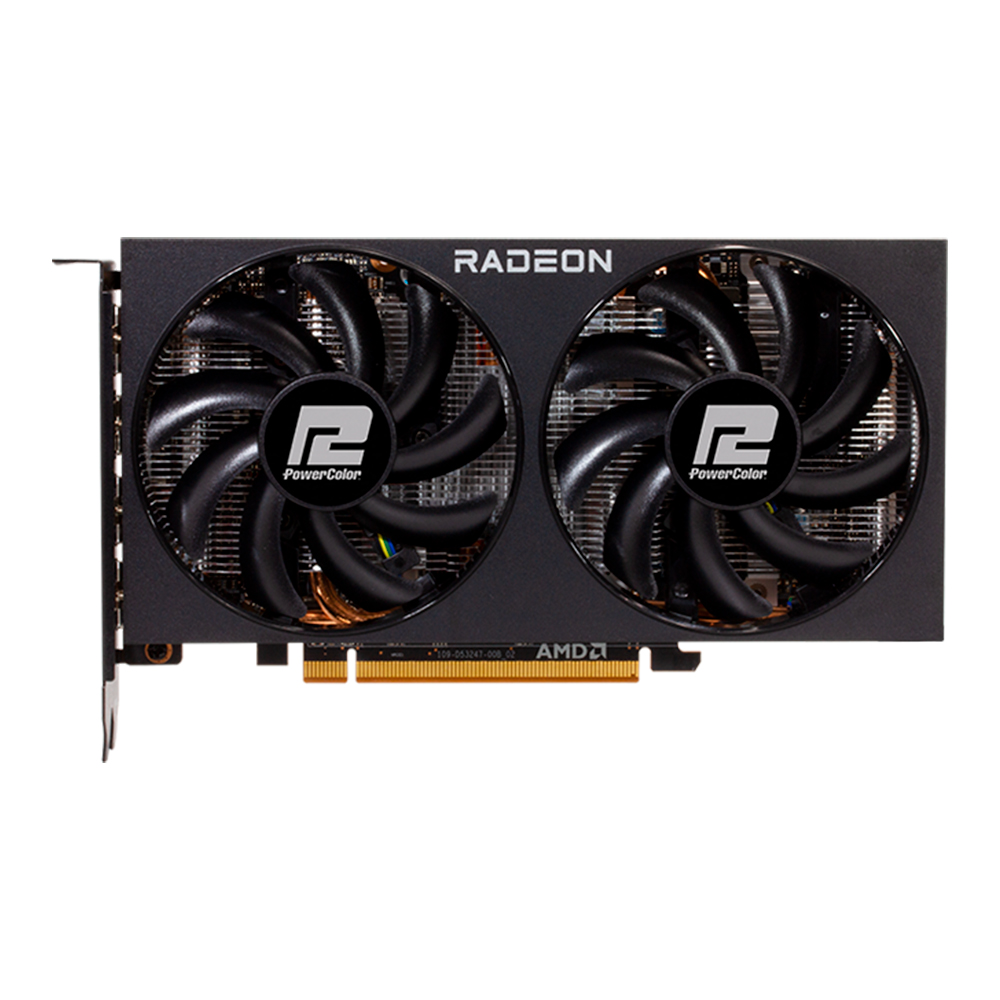 Tarjeta de Video AMD PowerColor Fighter Radeon RX6600 8GB Dual Fan GDDR6 PCIe 40 128-bit 1xHDMI 3xDP AXRX 6600 8GBD6-3DH - AMD