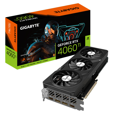 GPU GIGABYTE GEFORCE RTX 4060 Ti GAMING OC 16G GDDR6 GV-N406T GAMING OC-16GD G10 - GV-N406T GAMING OC-16GD G10