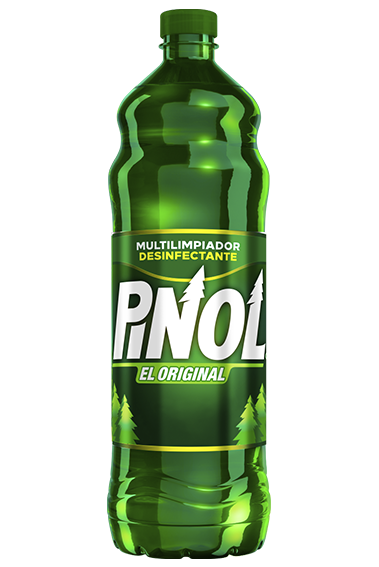 Limpiador multiusos Pinol aroma pino 828 Pinol el original es un limpiador multiusos desinfectante formulado a base de aceite de pino con mas de 1000 usos de limpieza. botella con 828 Ml  fabricante Alen                                                                                              ml.                                      - 1512