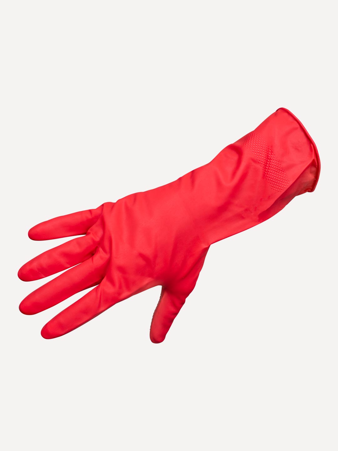 Guantes de latex antiderrapantes n 10 Vi Fabricados con dos capas de latex para mayor durabilidad. agarre perfecto e ideal para el hogar.                                                                                                                                                                tex color rojo                           - GUA0025GV