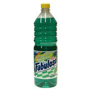 Limpiador multiusos Fabuloso aroma mar f Gracias a su exclusiva fórmula antibacterial elimina el 99.9 por ciento de las bacterias que causan malos olores, teniendo como resultado una limpieza profunda con un duradero y agradable aroma a mar fresco. botella con 1 l                                 resco 1 Lt.                              - QUI0007CP