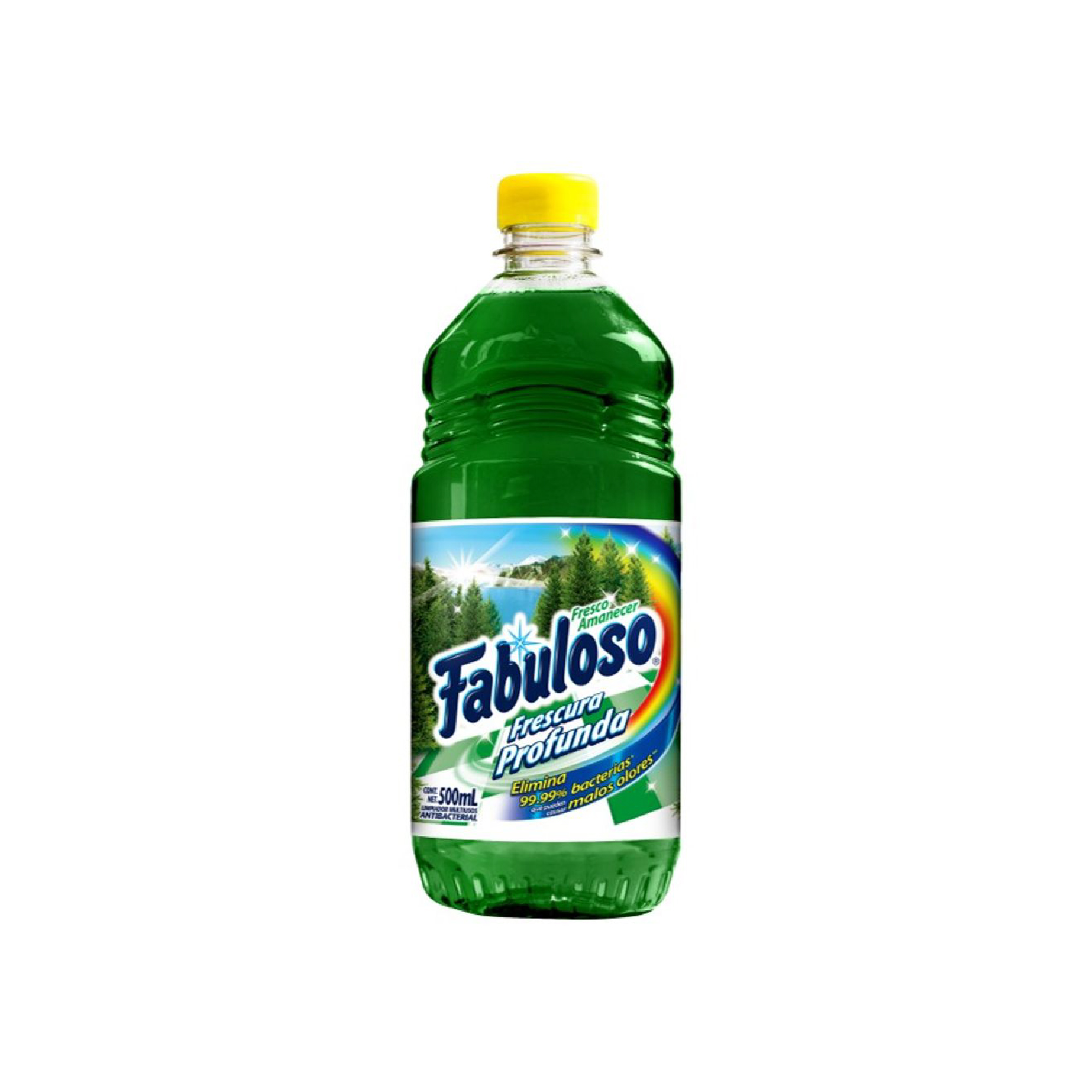 Limpiador multiusos Fabuloso aroma fresc Gracias a su exclusiva fórmula antibacterial elimina el 99.9 por ciento de las bacterias que causan malos olores, teniendo como resultado una limpieza profunda con un duradero y agradable aroma fresco amanecer botella de 1l                                 o amanecer 1 Lt.                         - QUI0006CP