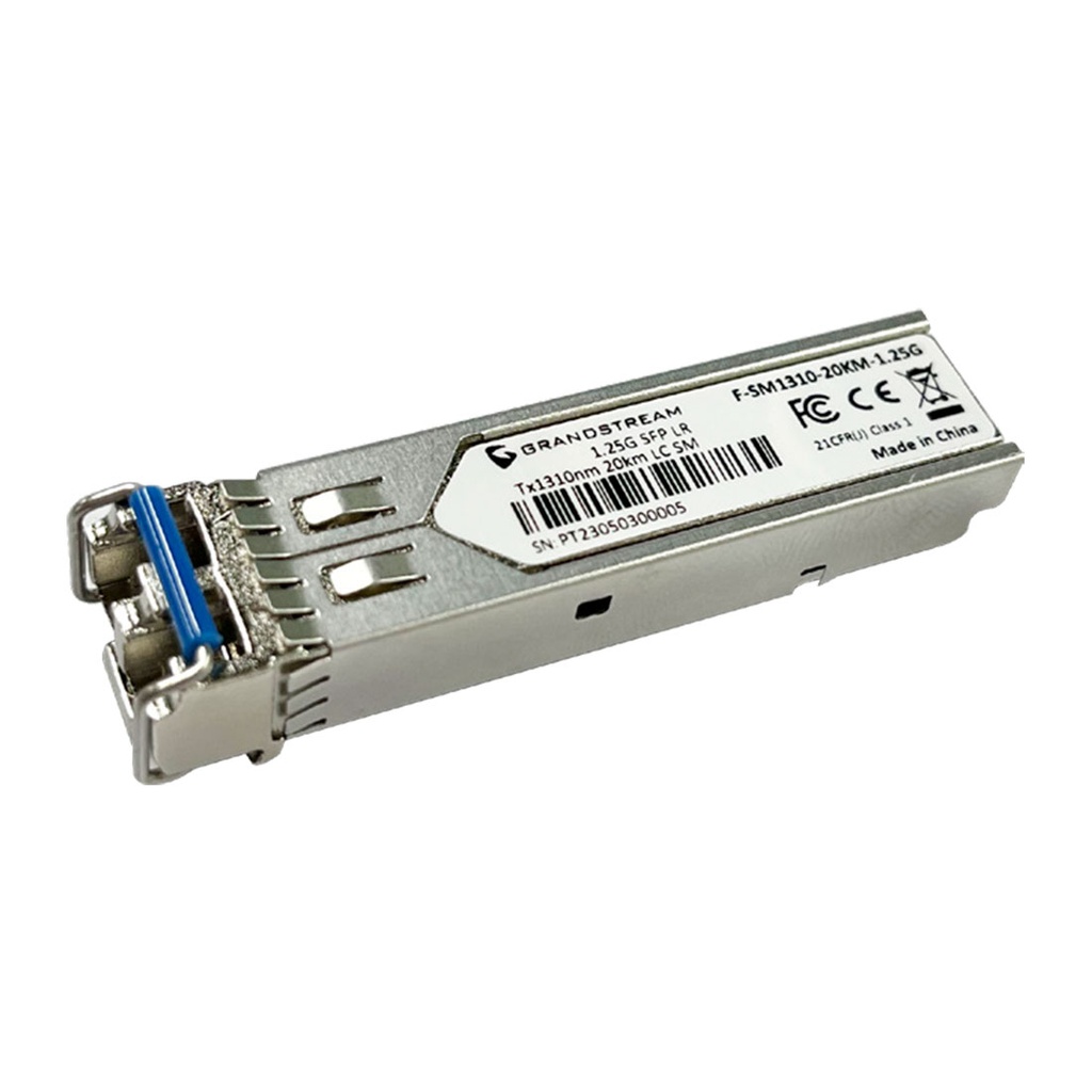 ​F-SM1310-20KM-1.25G, Módulo SFP mono-modo, 1310nm, alcance 20Km, 1.25Gbps - F-SM1310-20KM-1.25G