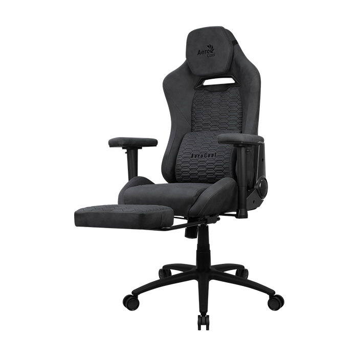 SILLA AEROCOOL ROYAL AEROSUEDE SLATE GRIS 4711099472741 - AEROCOOL