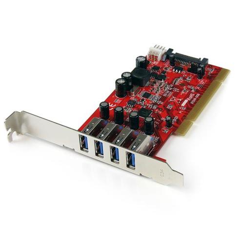 PCIUSB3S4 TARJETA PCI 4 PUERTOS USB 3.0 HUB CONCENTRADOR INTERNO        . UPC 0065030849517