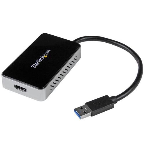 ADAPTADOR VIDEO EXTERNO USB 3.0 A HDMI CON HUB 1 PUERTO USB . UPC 0065030850629 - USB32HDEH